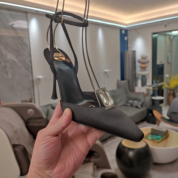 YSL Crystal Embellished Heels for Glam Moments - Picture 8 of 8